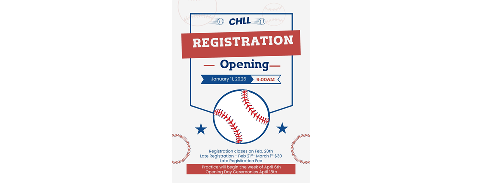 Registration Opening